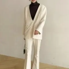 【美品】シールームリン プルオーバージャケット ノーカラージャケット