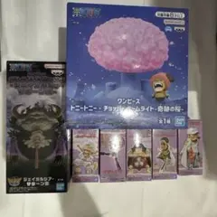 ワールドコレクタブルフィギュア エッグヘッド6 全5種セット➕サターン聖＋ライト