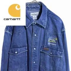 カーハートデニムシャツ