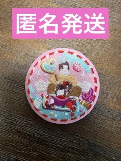 ディズニー刺繍缶バッジ2　シュガーラッシュ