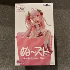 FuRyu 桜ミク Noodle Stopper Figureヌードルストッパー