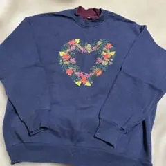 裏起毛 ネイビー