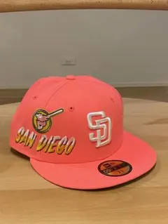 パドレス ピンクシティコネクト キャップ 59FIFTY 7 1/4