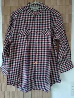 Aquascutum 長袖 ノーカラーシャツ