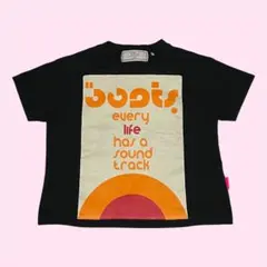 比較的美品 トーマスマグパイ ショート丈 Tシャツ イントキシック ブラックのサムネイル