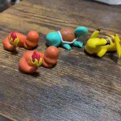 ポケモンおやすみフレンズ　ピカチュウ　ゼニガメ　ヒトカゲ