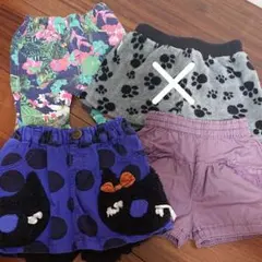 女の子 80㎝ 85㎝ ショートパンツ おまとめ