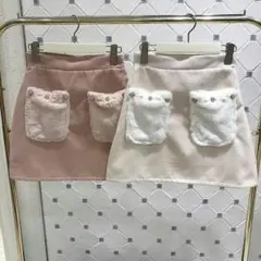 ファーポケットスカート