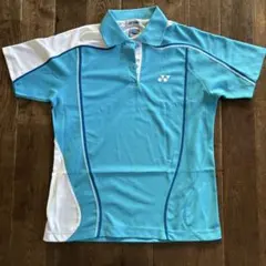 YONEX 水色 Mサイズ ポロシャツ