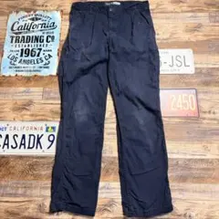 Carhartt カーハート ワークパンツ ネイビー W34 リラックスフィット