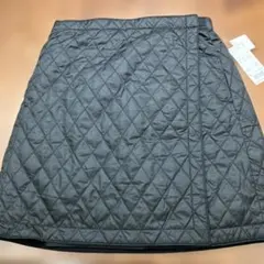 UNIQLO ブラック キルティングスカート Lサイズ