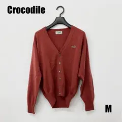 ◯0297M◯ Crocodile 長袖カーディガン 男性