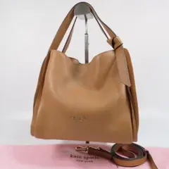 良品✨ケイトスペード ハンドバッグ 2way ショルダーバッグ キャメル