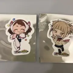 アニメキャラクター ステッカー 2枚セット