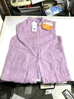 ワコール　ウィング　くるふわボアベスト　Lサイズ　新品、タグ付　★せ4656のサムネイル
