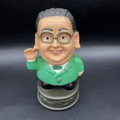 ジャパン社長 キャラクター ソフビ　フィギュア貯金箱　昭和レトロ