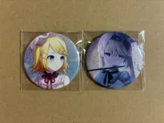 プロセカ プロジェクトセカイ グリ缶 グリッター缶バッジ 35 36A 鏡音リン
