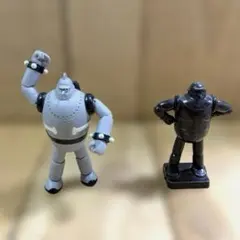 ロックマン フィギュア 消しゴム dr.ワイリー＆dr.ライト 塗装品