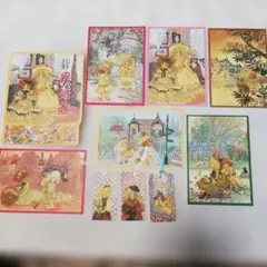 高徳瑞女 ポストカード しおり セット