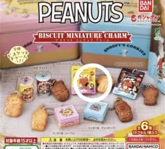 スヌーピー PEANUTS ビスケットミニチュアチャーム