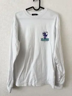 XLARGE 白 長袖 Tシャツ ロゴ
