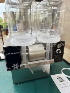 糸ピンス】氷のいらないかき氷機 業務用 液体が5秒でかき氷に - メルカリ