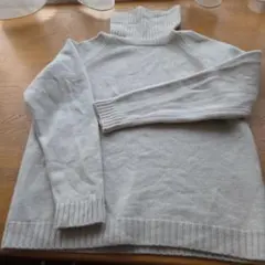 BEATUY&YOUTHカシミア混タートルネックニット