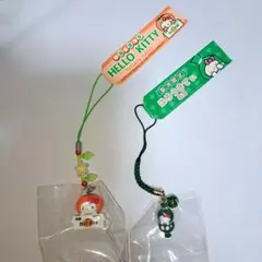 【ご当地キティ】ハローキティ 根付け ストラップ 新潟限定 2つセット