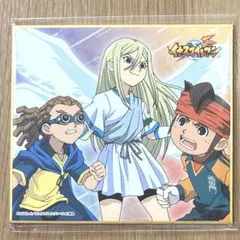 イナズマイレブン ミニ色紙 鬼道＆アフロディ＆円堂