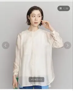 ユナイテッドアローズ　BEAUTY&YOUTH 長袖ブラウス