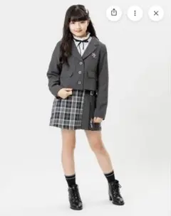 ALGYスーツ新品（グレーチェック）