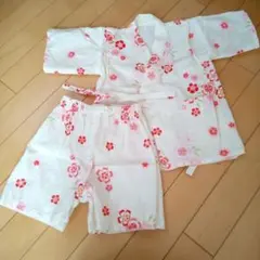 甚平上下セット１００cm