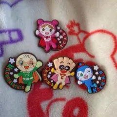 アンパンマンラバーマグネット3点セット。