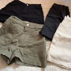 ショートパンツ 、ミニスカート　H&M WIGO RETRO girl4点セット