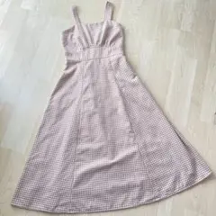 【レディースM】ジャンパースカート　ロング