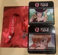 ONE PIECE GENE ワンピース　コラボカフェ　予約特典　バンド　ルフィ