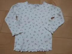mamaraku 花柄 トップス 80cm