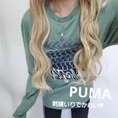 PUMA 刺繍いり ロンtee めちゃくちゃかわい男女兼用♥︎⁡