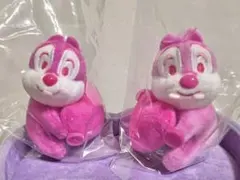 ミニーのファンダーランド　チップとデール ミニぬいぐるみチャーム