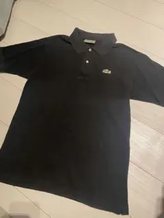(ぢゃん様)Lacoste メンズ黒 ポロシャツ