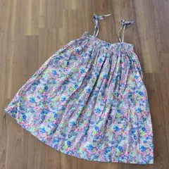 BONTONワンピース10☆140リバティーのサムネイル