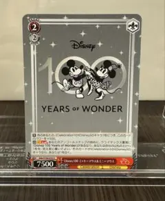 ヴァイスシュヴァルツ ミッキーマウス 100周年 ディズニー - メルカリ