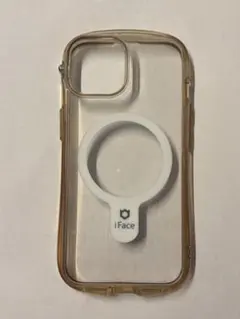 iPhone15 iFace クリアケース マグネット充電対応