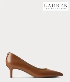 LAUREN RALPH LAUREN レザーキートゥンヒールのサムネイル