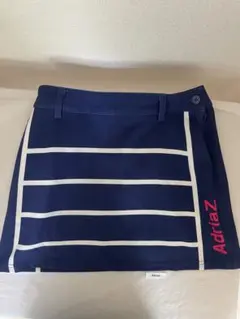 AdriaZ レディース ゴルフスカート ネイビー
