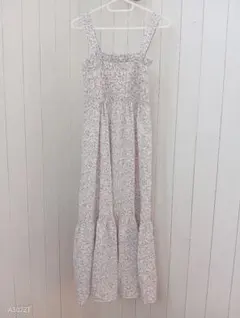 新品　ハニーズ　COLZA フラワープリント キャミロングワンピース
