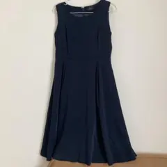 Doors ノースリーブ ネイビー　ワンピース　オケージョン　2点セット