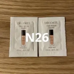 DECORTÉ ZEN WEAR GLOW N26 サンプル2個
