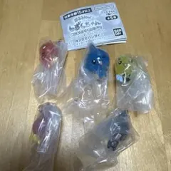 ぷるるんしずくちゃん めじるしアクセサリー2 5個セットコンプ