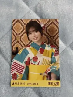 愛宕心響 乃木坂46 生写真 浴衣 2026 座り ヨリ - メルカリ